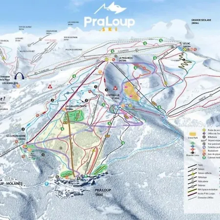 L' Arribau Studio Pra Loup 1600 En Privee *